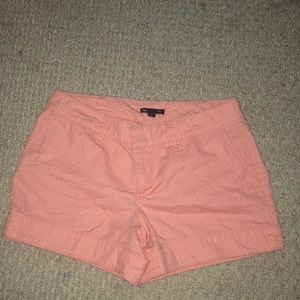 Pink flower patterned GAP shorts